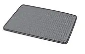 LG Gas Range Owner’s Manual - Clean the oven wet, nonscratch scouring sponge or pad