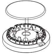 LG Gas Range Owner’s Manual - Make sure burner heads and caps are reinstalled