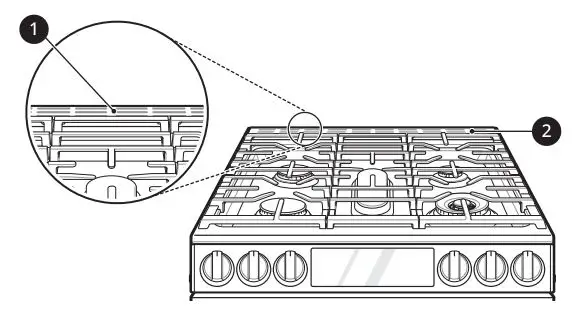 LG Gas Range Owner’s Manual - Oven Vent