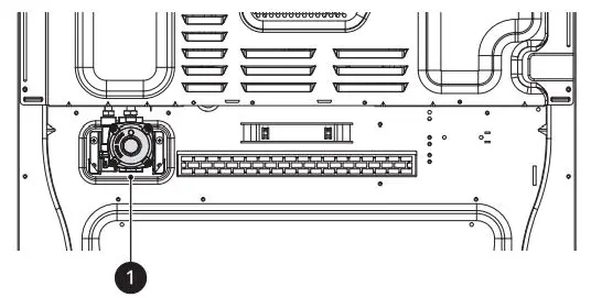 LG Gas Range Owner’s Manual - Pressure Regulator Position