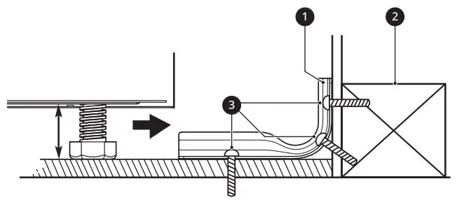 LG Gas Range Owner’s Manual - Using the Anti-Tip Bracket Template