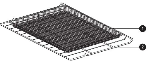 LG Gas Range Owner’s Manual - air fry tray