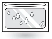 LG Gas Range Owner’s Manual - cause condensation to appear on