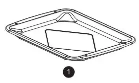 LG Gas Range Owner’s Manual - foil-lined cookie pan