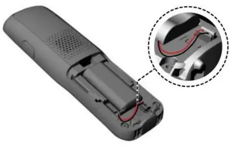 geemarc AMPLIDECT 295 Cordless Big Button Answerphone - battery