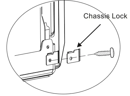 ARCTIC WIND 2AWH18000A Window Air Conditioner Owner's Manual - Installing the Chassis into the Cabinet