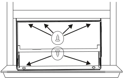 ARCTIC WIND 2AWH18000A Window Air Conditioner Owner's Manual - Place the cabinet into the wooden