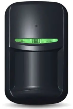 U-PROX PIR Combi VB Wireless Motion and Break Glass Detector with Vertical Barrier Lens