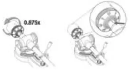 Lenco LS 440GY Turntable with 4 speakers built-in and Bluetooth reception - Fig 13