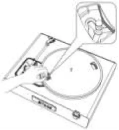 Lenco LS 440GY Turntable with 4 speakers built-in and Bluetooth reception - Fig 24