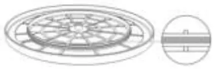 Lenco LS 440GY Turntable with 4 speakers built-in and Bluetooth reception - Fig 3