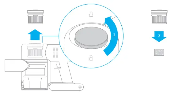 Dreame VVN3 EU R02 Cordless Vacuum Cleaner - Care & Maintenance 3