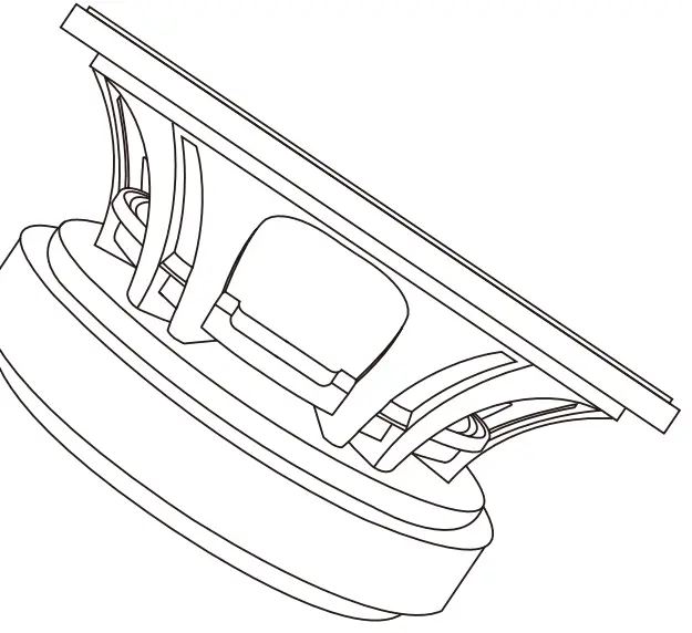 DS18 PRO 1 KP8 8 8 Inch Midbass Speaker