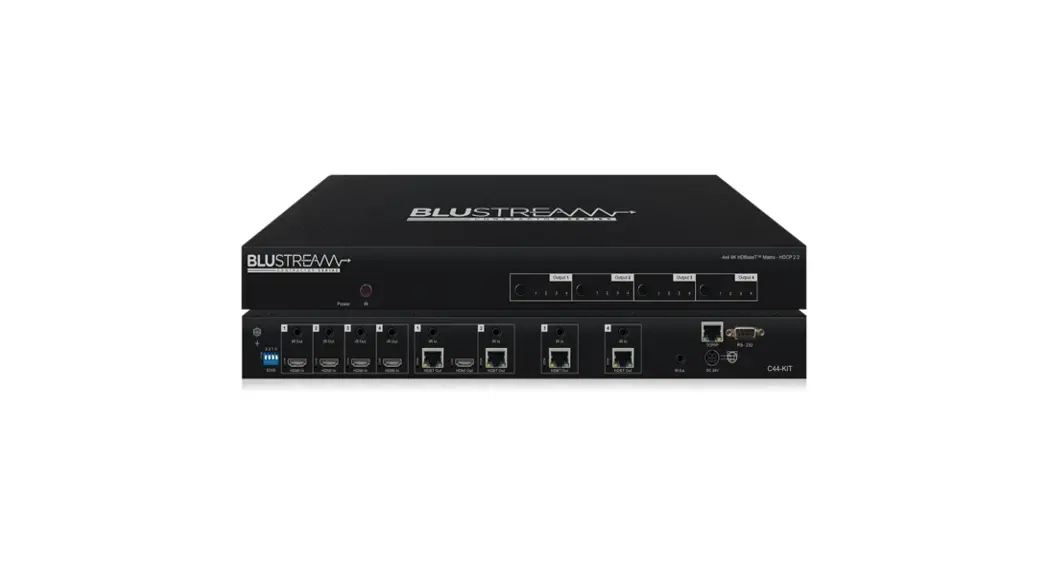 Blustream C44-kit 4k Hdmi And Hdbaset Matrix Kit Receivers User Manual Blustream C44-kit 4k Hdmi And Hdbaset Matrix Kit Receivers User Manual