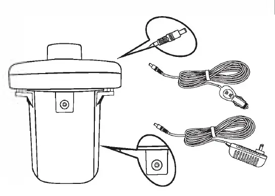 AstroAI-Electric-Air-Pump-Air-Mattress-Portable-Pump-fig-2