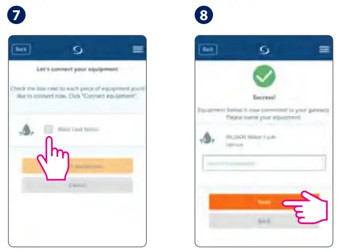 SALUS WLS600 Water Leak Sensor - app