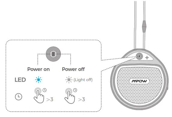 MPOW BH114C Bluetooth Speaker - fig 2