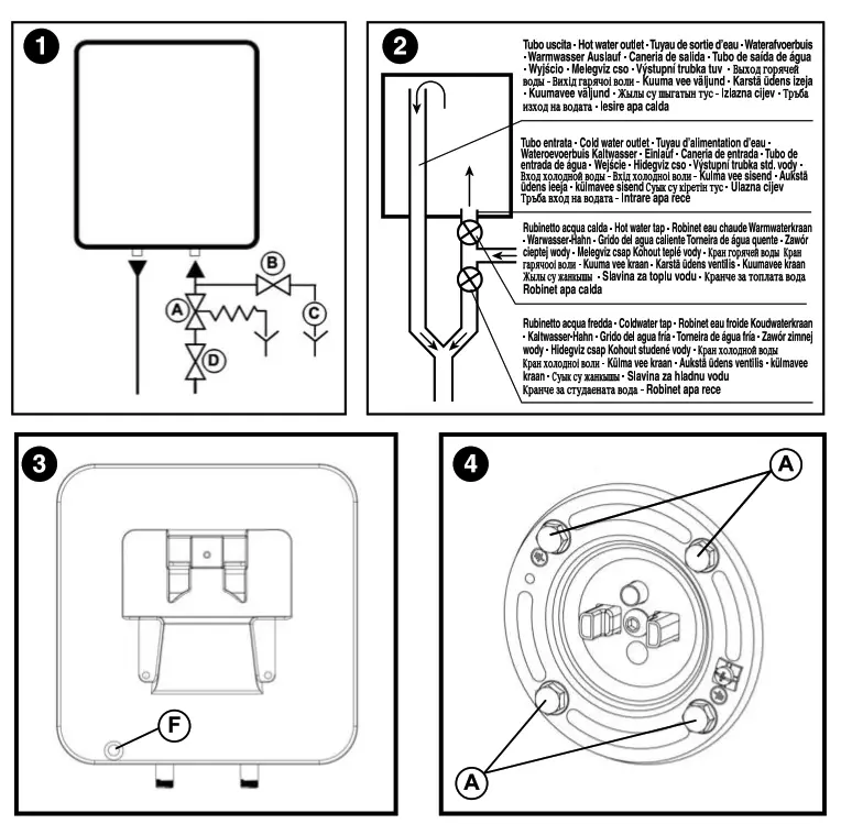 ARISTON ANDRIS LUX ECO 10U Electric Water Heater - Fig 3