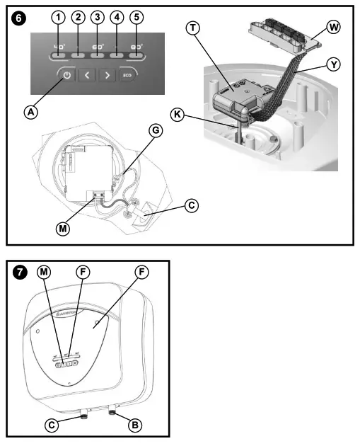 ARISTON ANDRIS LUX ECO 10U Electric Water Heater - Fig 5