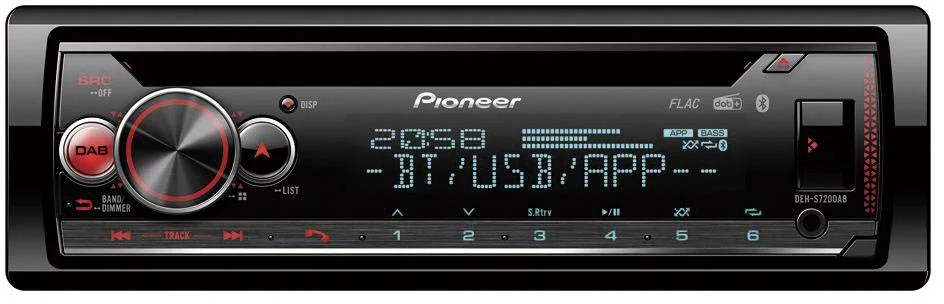 Pioneer DEH-S720DAB 1-DIN CD Tuner-fig1