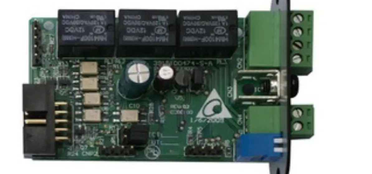 Delta Mini Relay Io Card User Guide