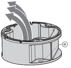 VIDEOTEC UEBP0 Parapet Bracket 1