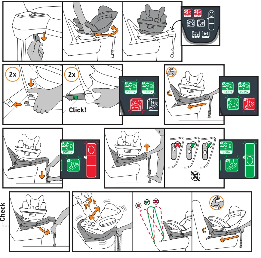BeSafe iZi Twist and Turn E Rotation Seat - fig
