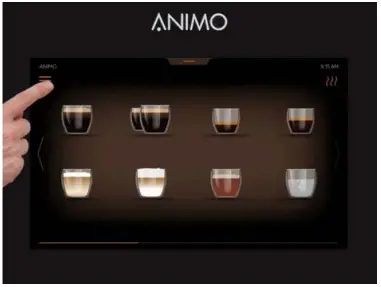 westomatic Primo Compact Cleaning Fresh Milk Coffee Machine - FIG 19