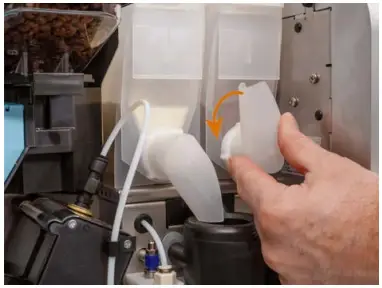 westomatic Primo Compact Cleaning Fresh Milk Coffee Machine - FIG 43