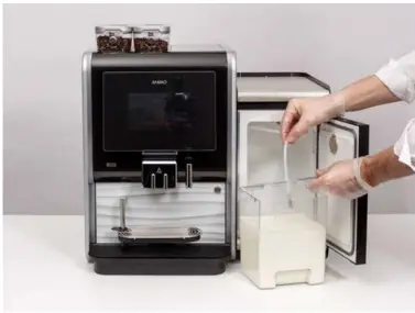 westomatic Primo Compact Cleaning Fresh Milk Coffee Machine - FIG 57