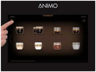 westomatic Primo Compact Cleaning Fresh Milk Coffee Machine - FIG 64