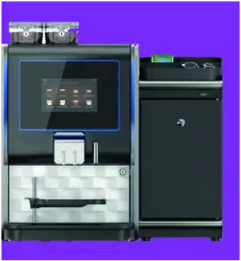 westomatic Primo Compact Cleaning Fresh Milk Coffee Machine