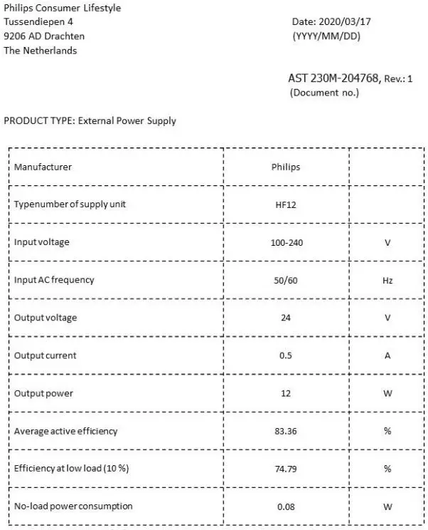 PHILIPS-HF-12-24V-AC-Adapter-fig-1
