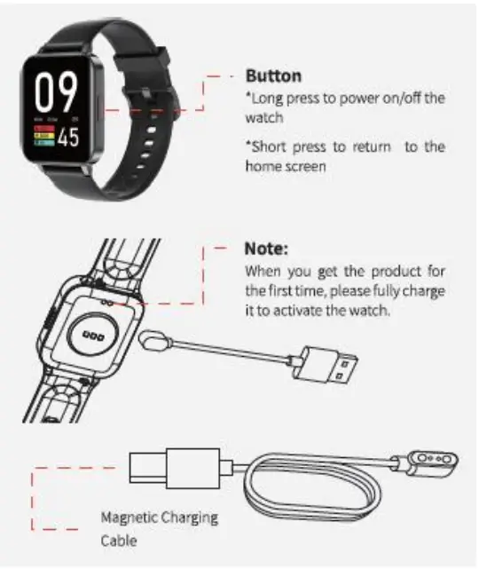 Shenzhen Yalongjiang Technology LW41 Smart Watch FIG 2