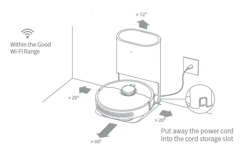 Dreametech DreameBot D10 Plus Auto Empty Robot Vacuum and Mop-22