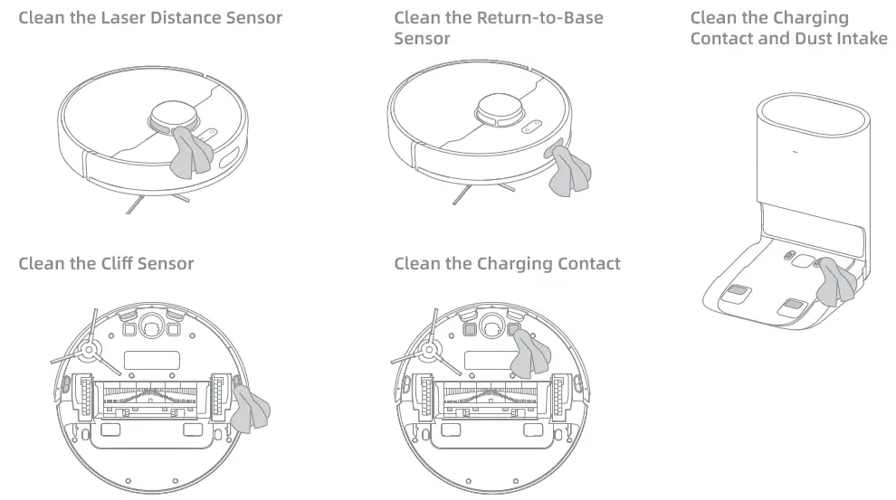 Dreametech DreameBot D10 Plus Auto Empty Robot Vacuum and Mop-44