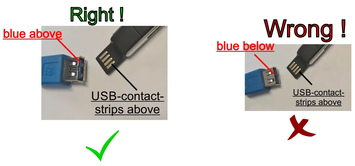 soundmaster AD6SW Connection to older Android device to Micro USB - fig 2