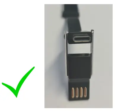 soundmaster AD6SW Connection to older Android device to Micro USB - fig 4