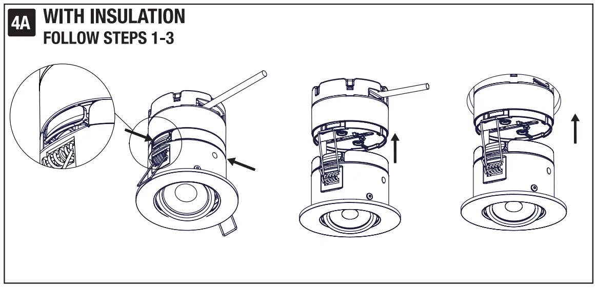 Aurora AU FF13 Adjustable IP65 Dimmable Fire Rated Downlight - 3