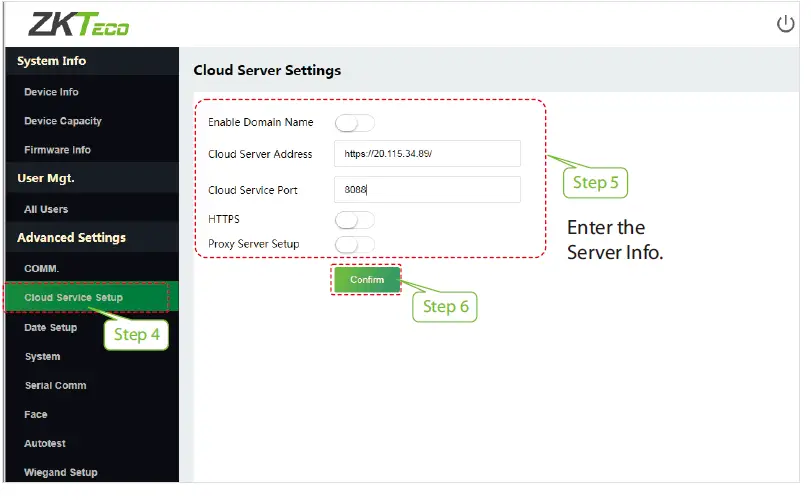 ZKTeco ProMA Series fig 18