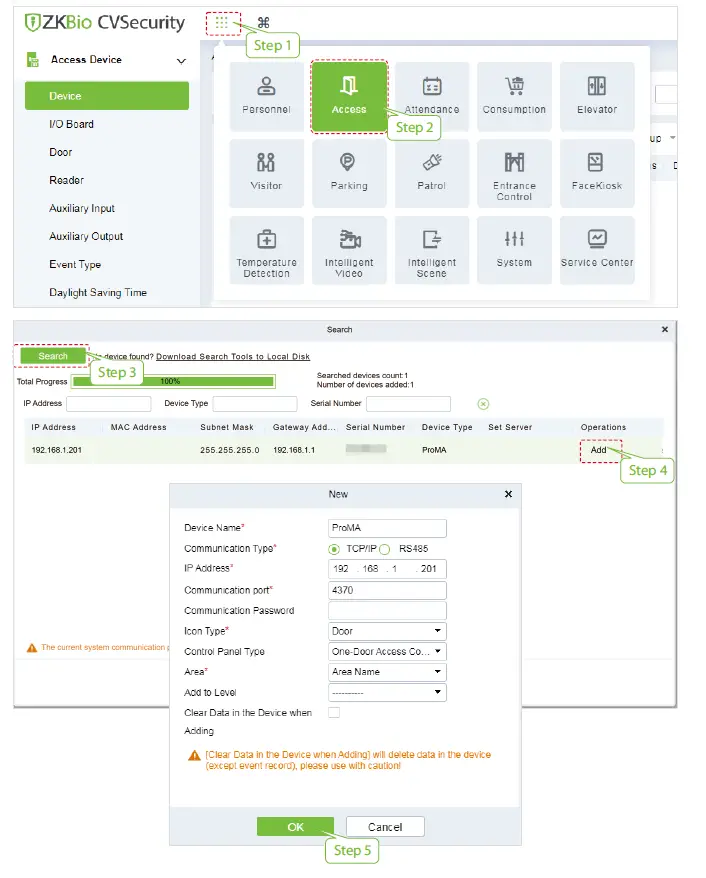 ZKTeco ProMA Series fig 19