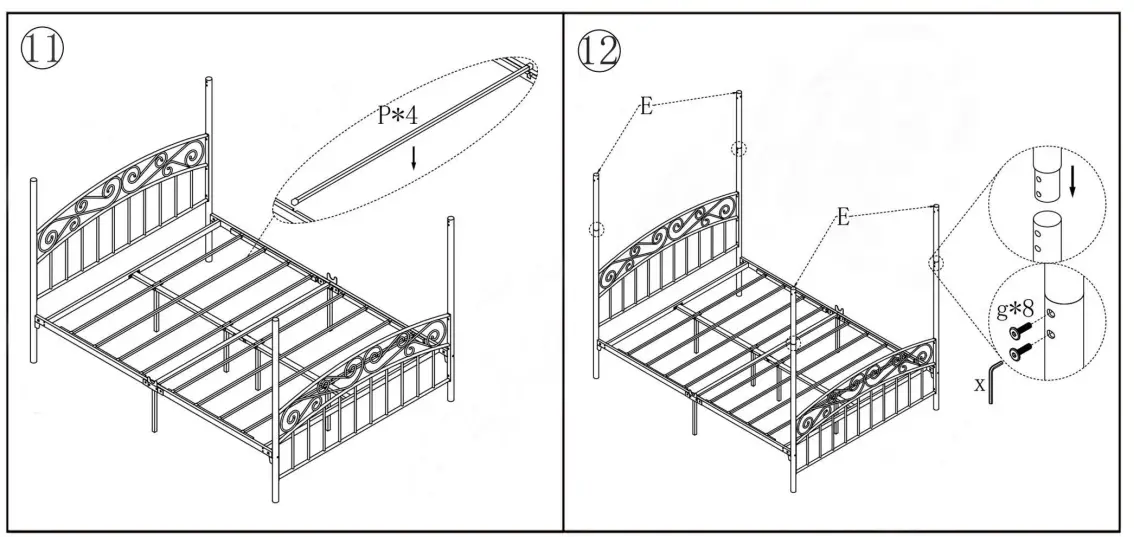 HOMEDEPOT-715G-53.94-Inch-W-European-Style-White-Metal-Frame-fig7