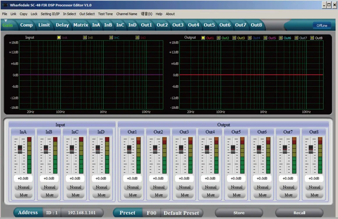 Wharfedale Pro SC 48 FIR Digital System Processor - Fig 2