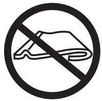 Do not use folded or rucked!