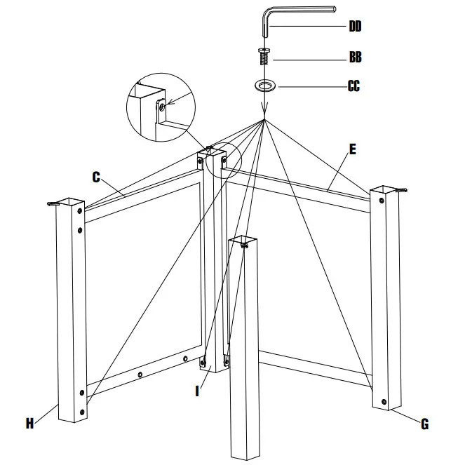 HAMPTON BAY FP21534-Z Caswyck Ceiling Fan - Figure 5