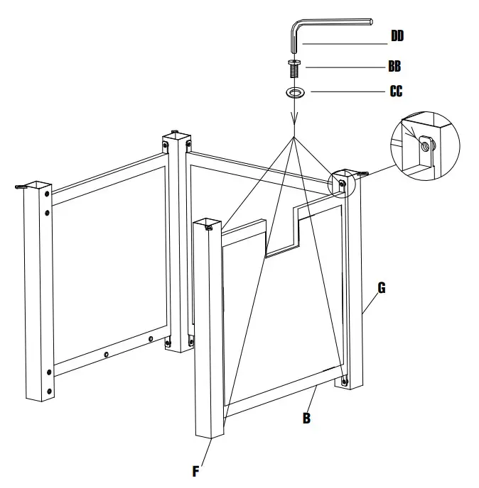 HAMPTON BAY FP21534-Z Caswyck Ceiling Fan - Figure 6