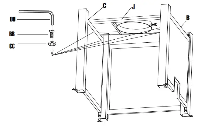 HAMPTON BAY FP21534-Z Caswyck Ceiling Fan - Figure 7