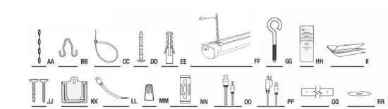 FEIT ELECTRIC WRAP 4C 840 IR MM 4 ft LED Warp Utility Light 1