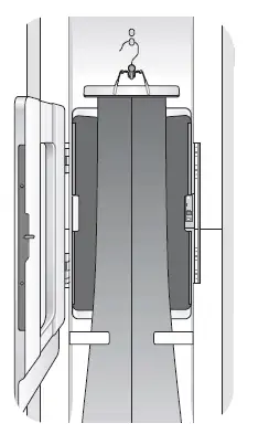 LG S5MSB 23.5 in. 7.4 cu. ft. Clothes Styler Built-In Steam Clothing 14