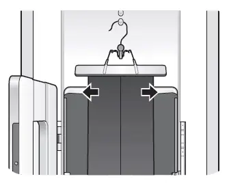 LG S5MSB 23.5 in. 7.4 cu. ft. Clothes Styler Built-In Steam Clothing 15